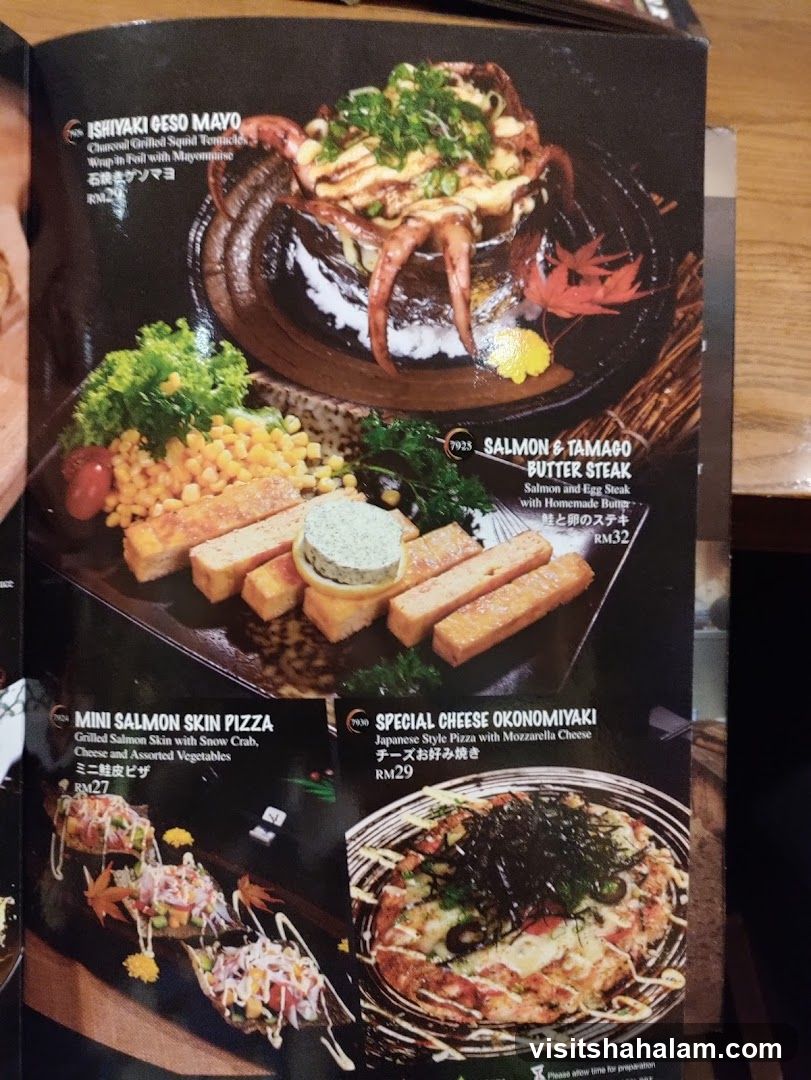 Menu Items
