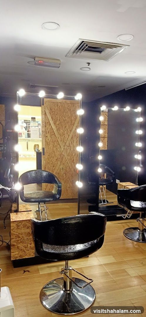 Salon Chairs and Mirrors