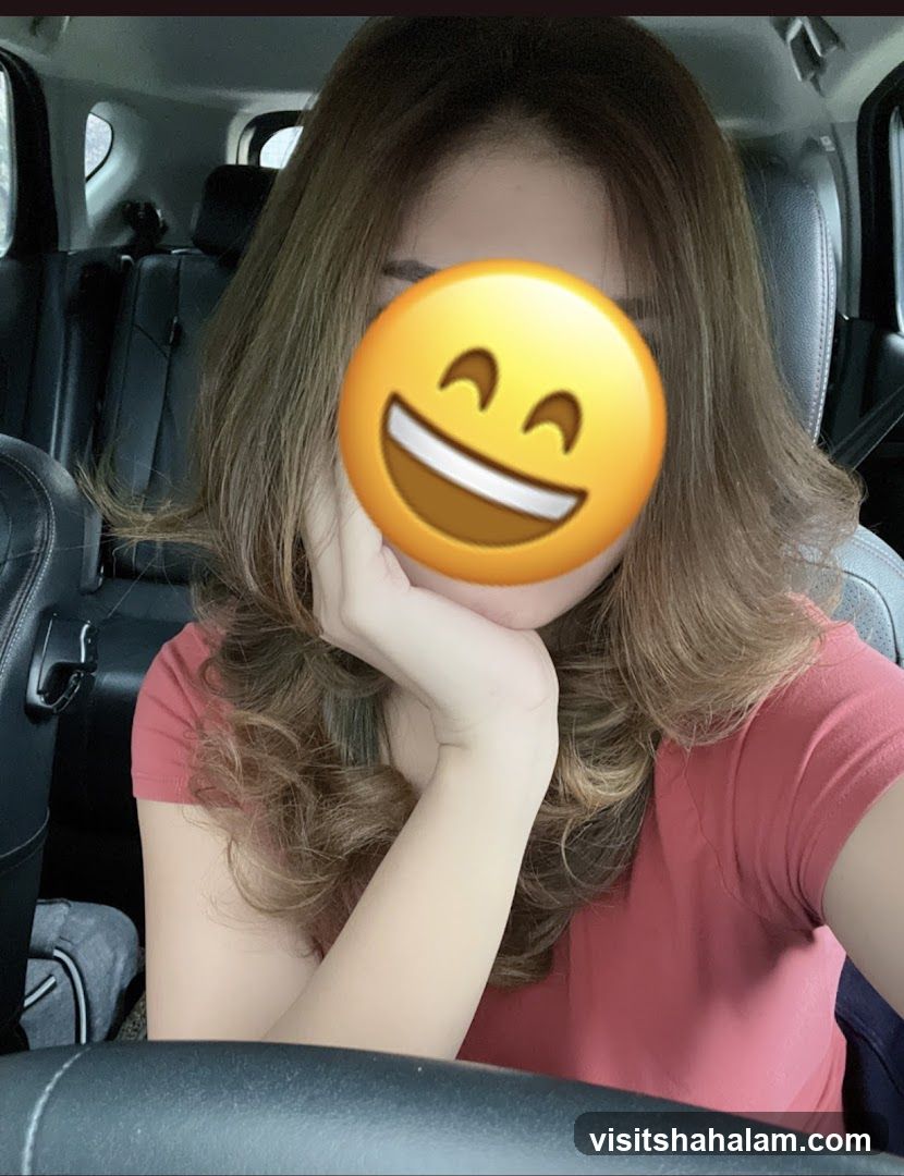 Woman in car