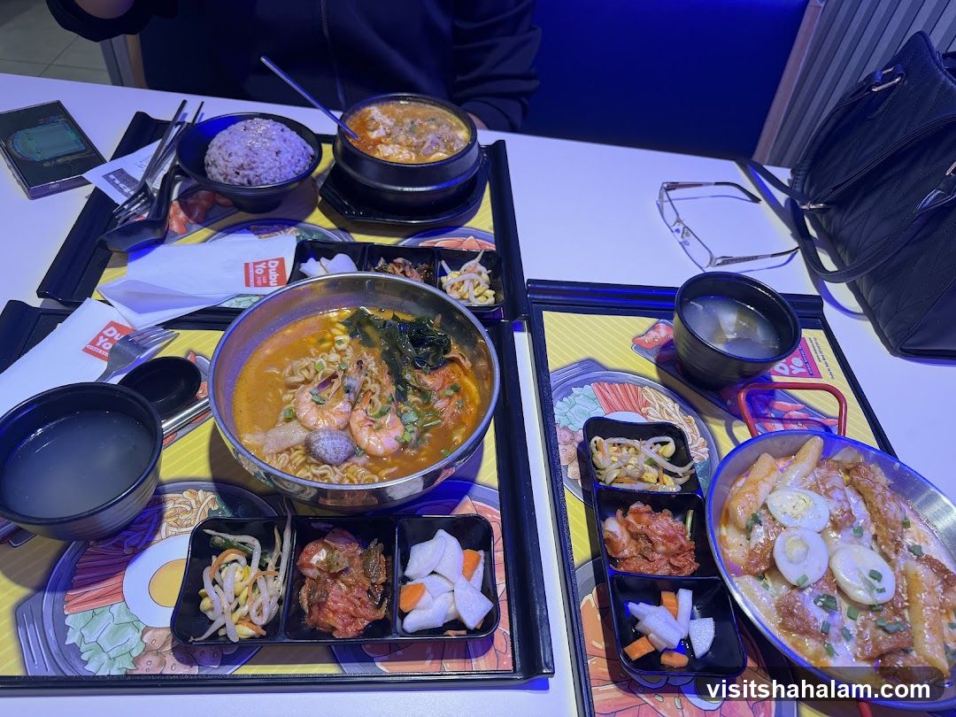 Korean Food Spread
