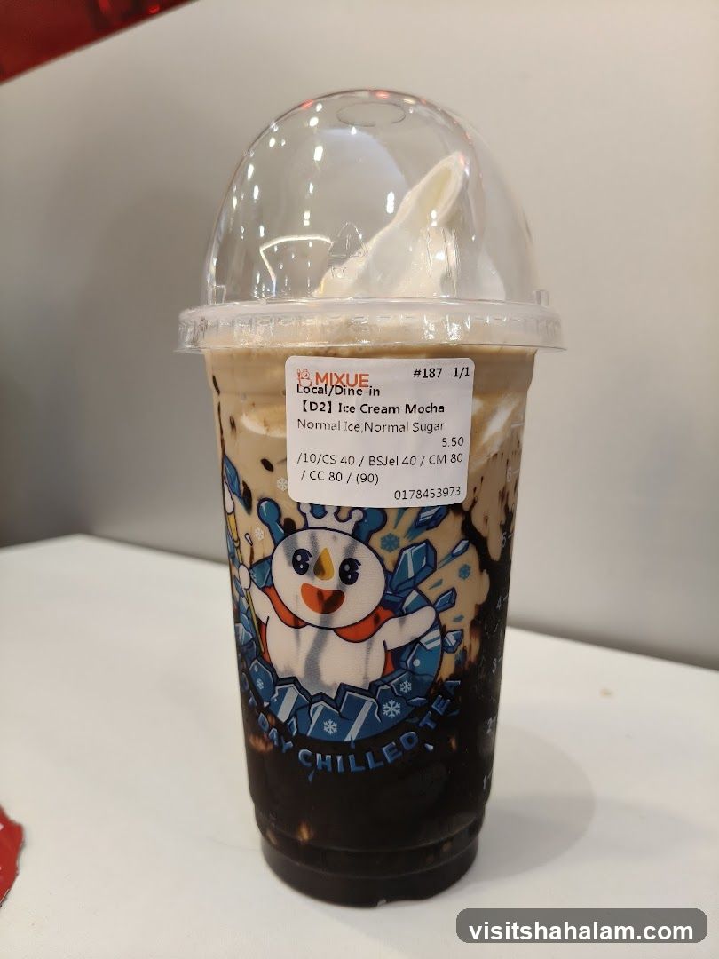 Ice Cream Mocha Drink