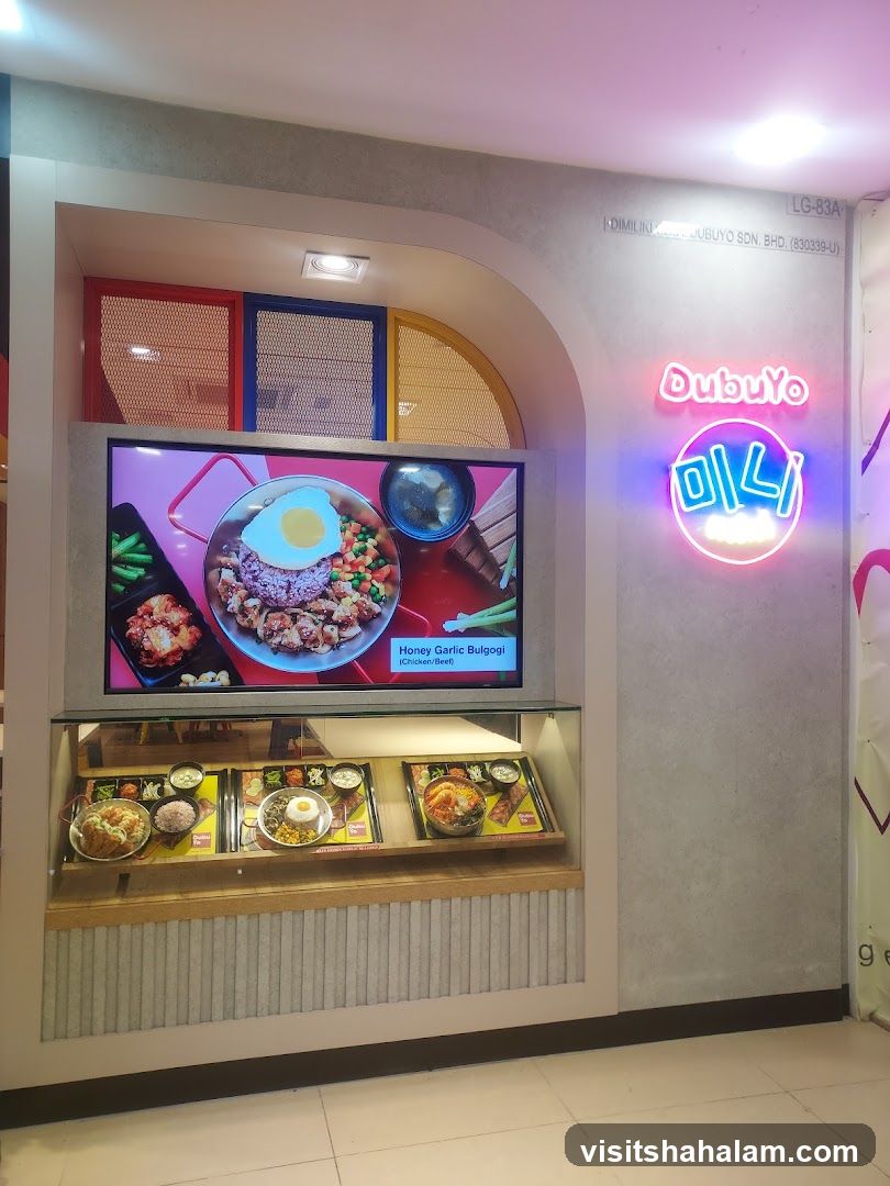 DubuYo Food Display