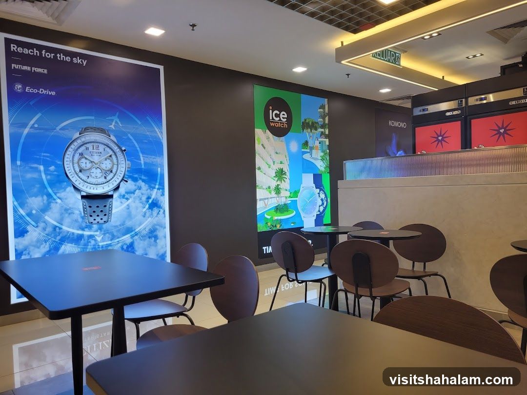 Watch Store Interior