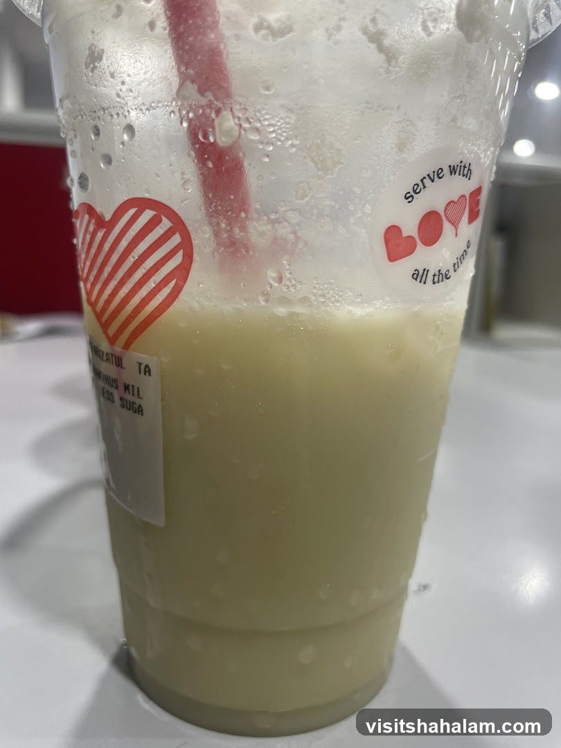 Beverage in a Plastic Cup