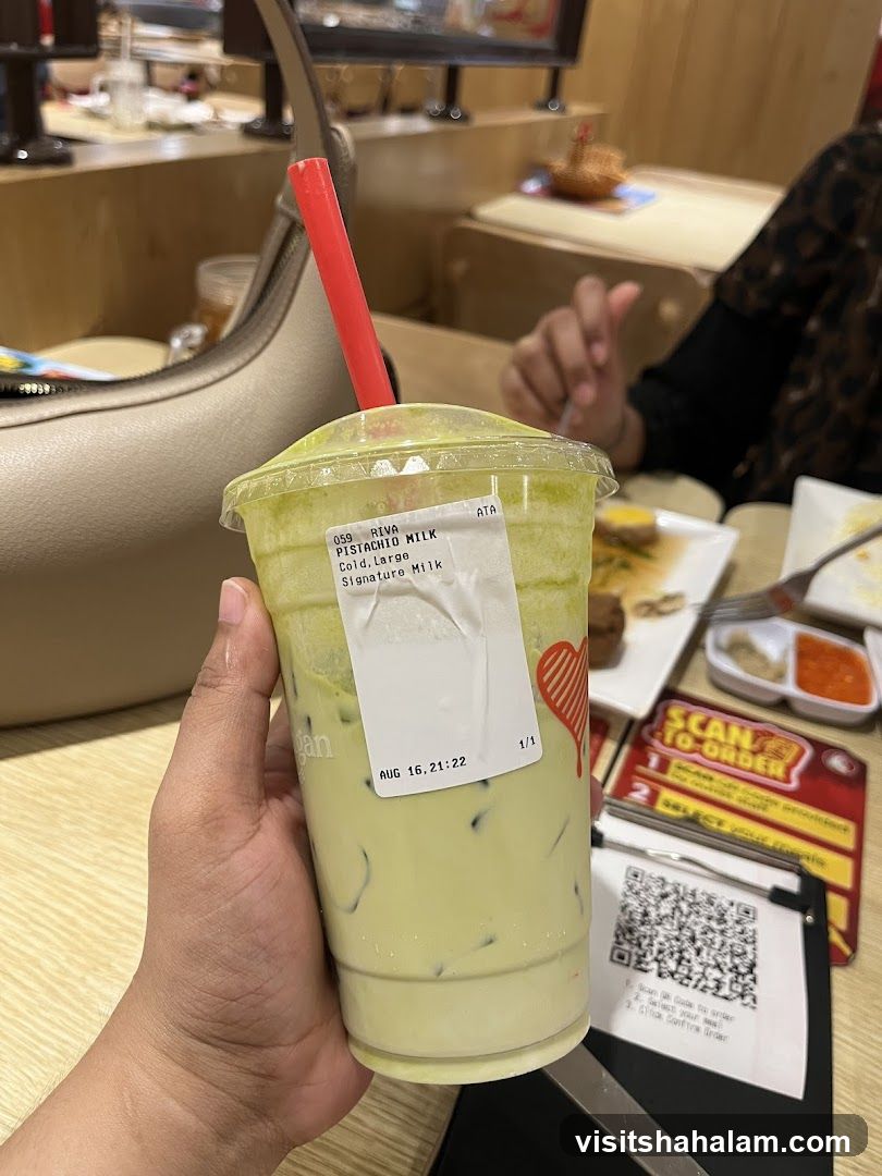 Pistachio Milk Drink