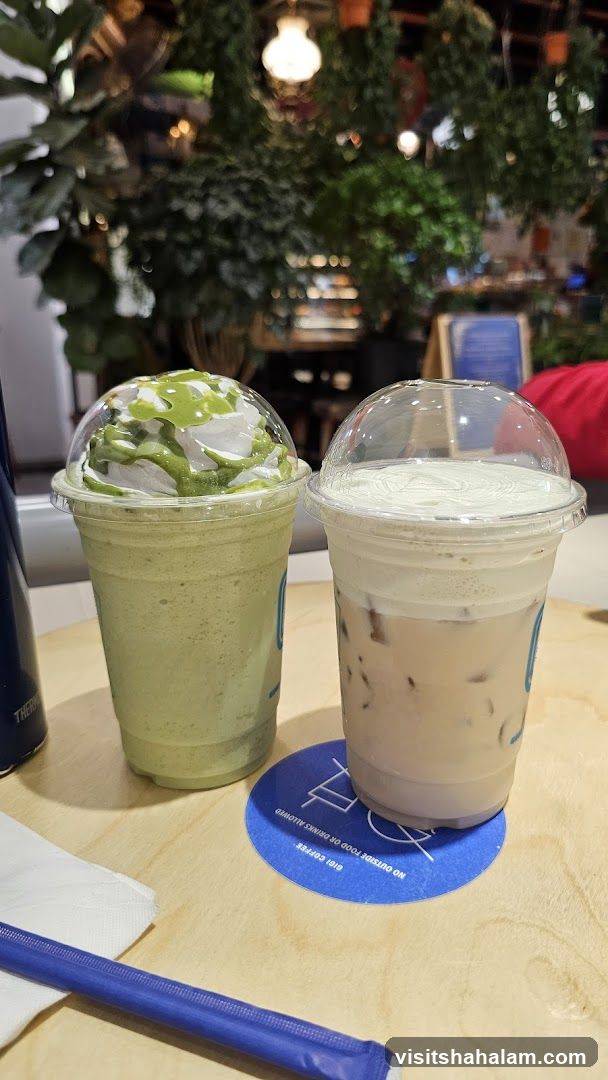 Two Iced Drinks