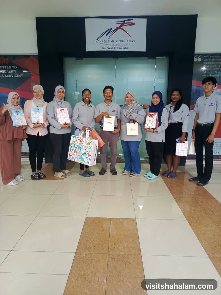 Group Photo with Gifts