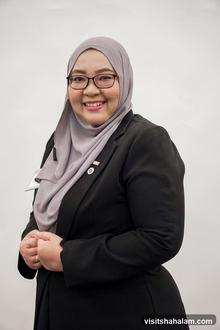 Woman in Hijab and Blazer