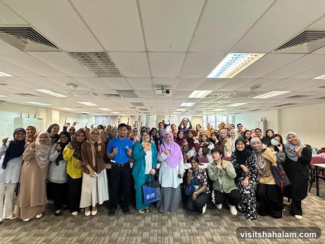 Group Photo in a Classroom