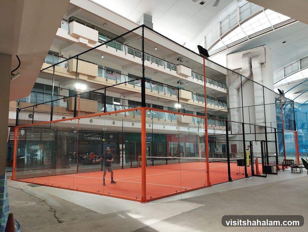 Indoor Padel Tennis Court