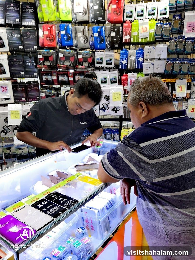 Electronics Store Display