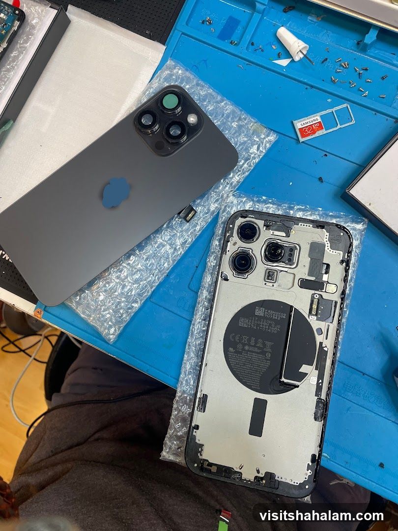 Disassembled iPhone