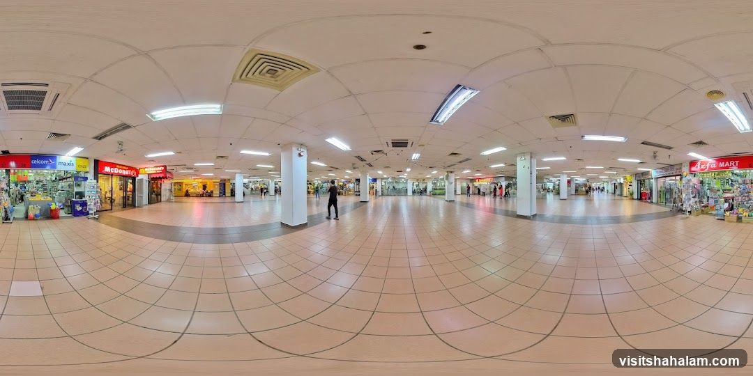 Indoor Shopping Mall Corridor