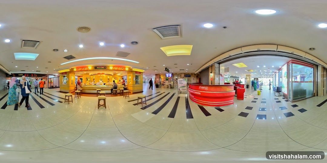 Interior of a Shopping Mall