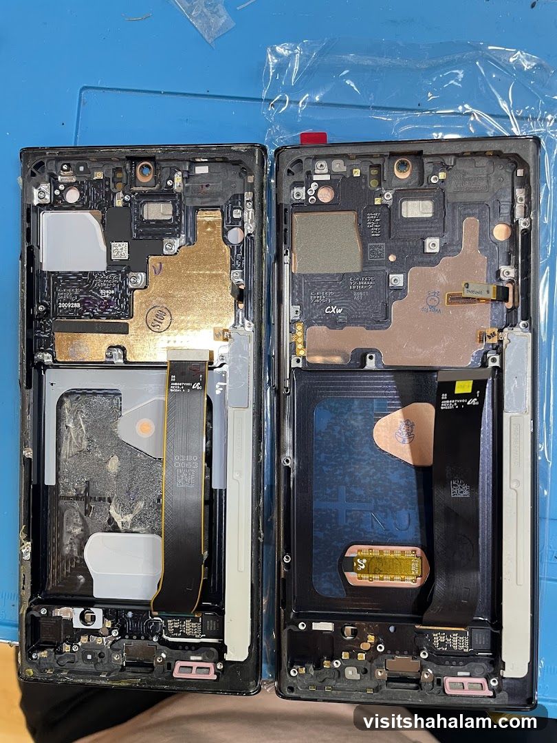 Disassembled Smartphones