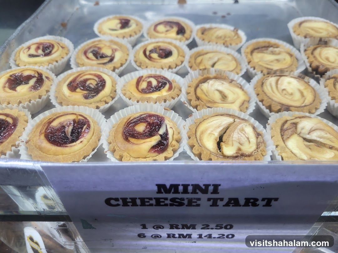 Mini Cheese Tart Menu