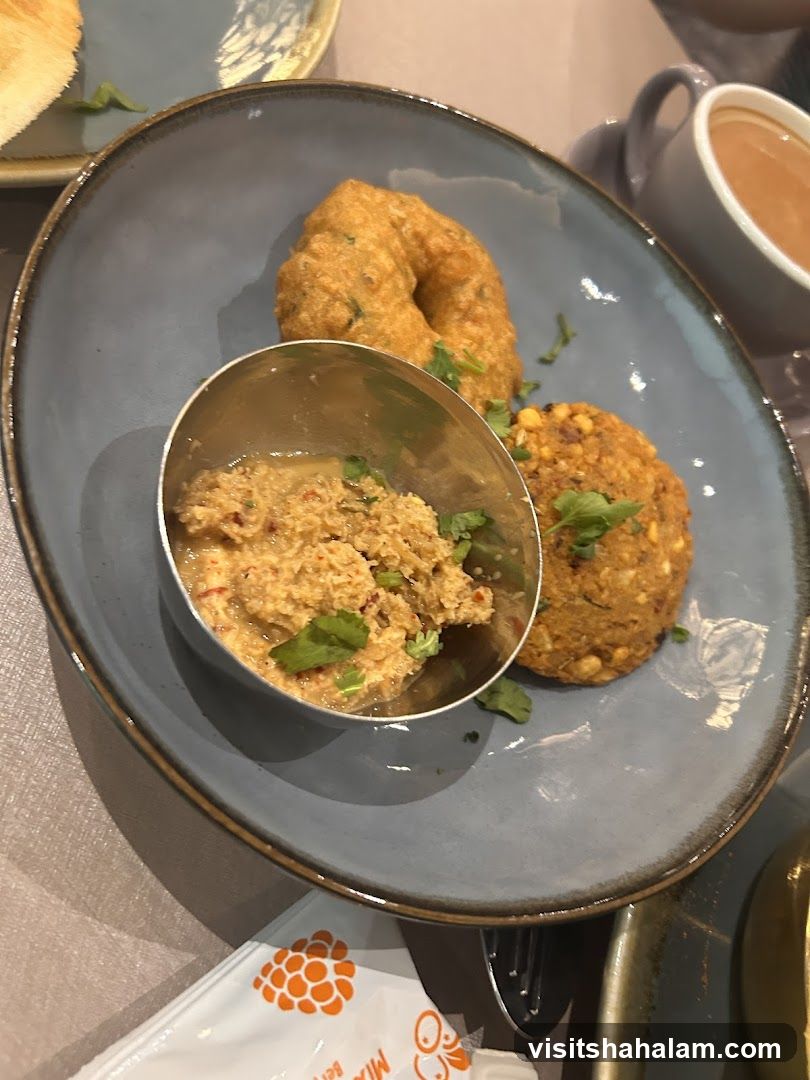 Indian Appetizer with Chutney