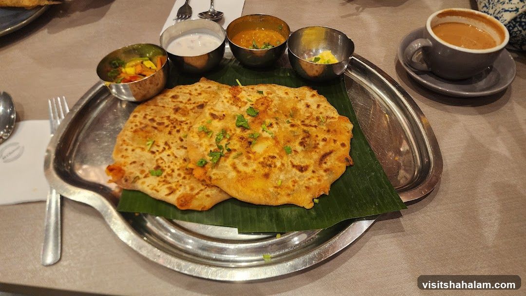 Indian Meal with Tea