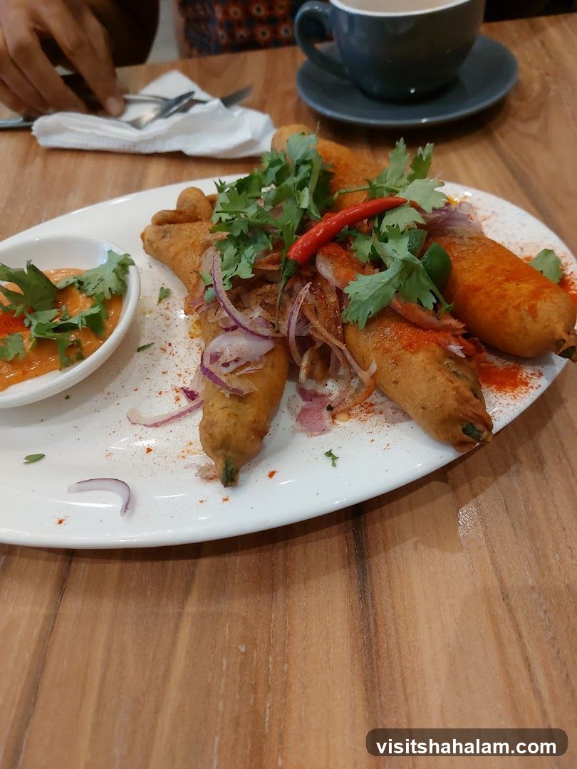 Fried Snacks with Dip