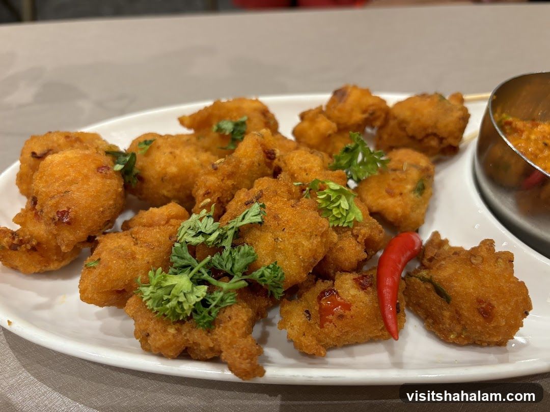 Fried Snacks with Dip