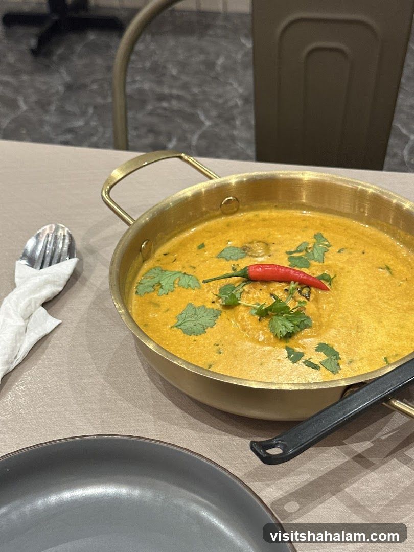 Curry Dish with Chili and Cilantro