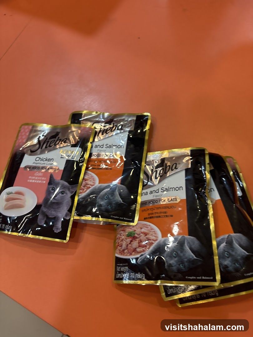 Sheba Cat Food Pouches