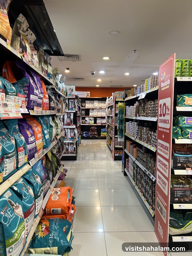 Pet Store Aisle