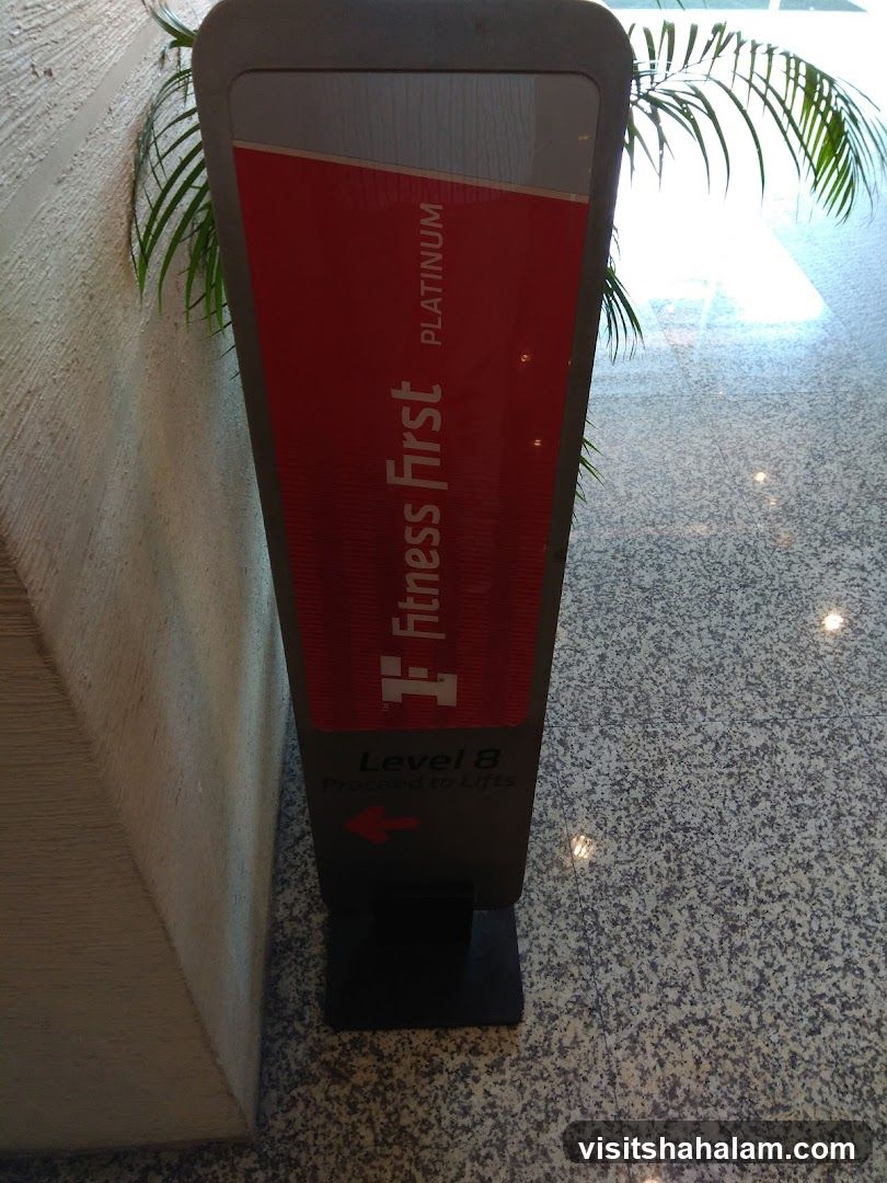 Fitness First Platinum Sign