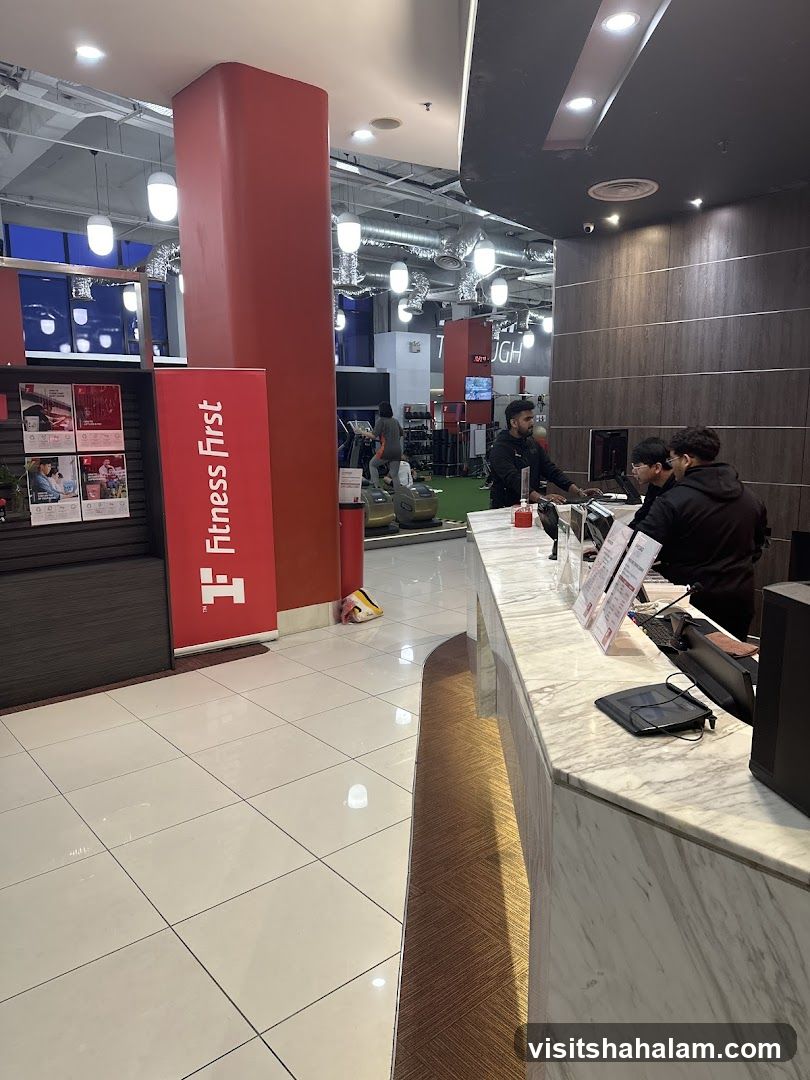 Gym Reception Area