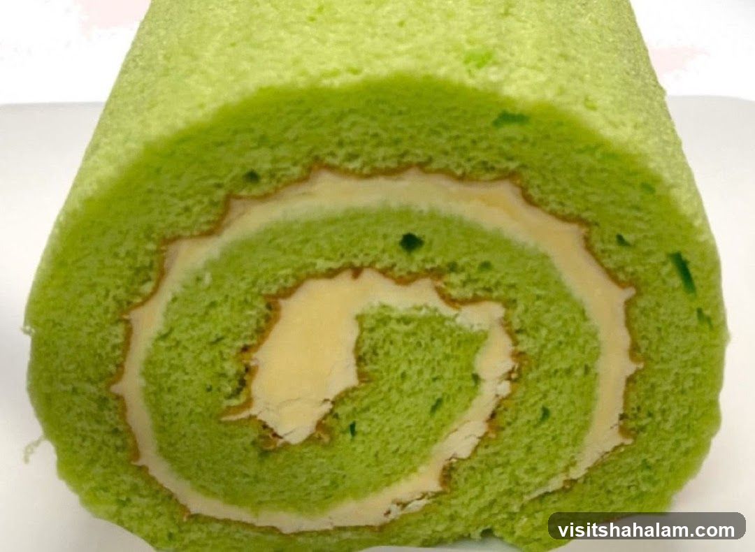 Green Swiss Roll