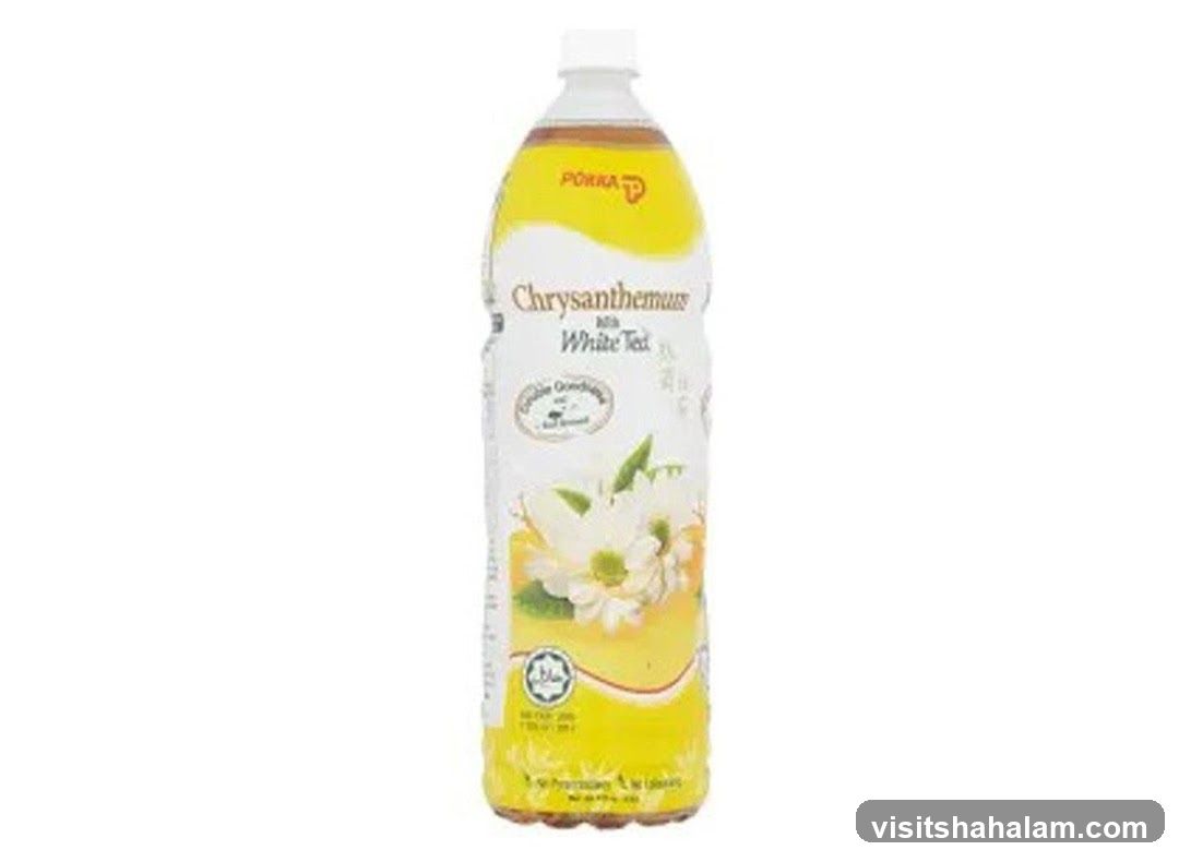 Pokka Chrysanthemum Milk White Tea Bottle