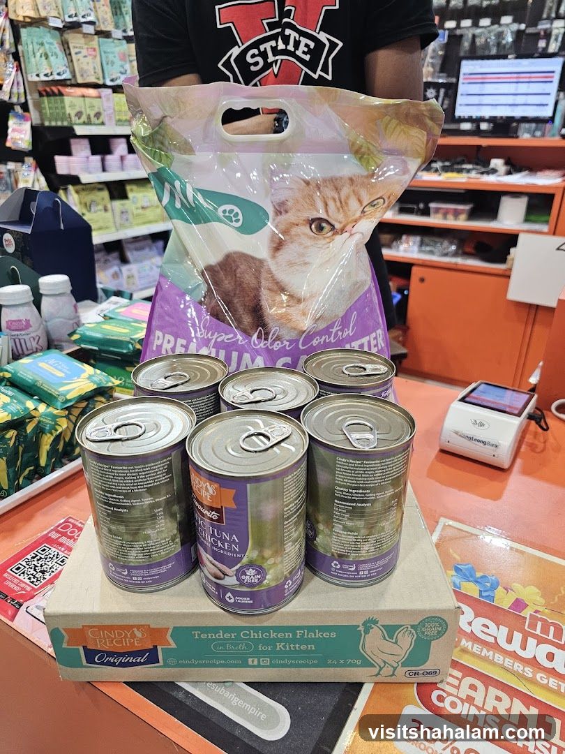 Cat Food Display
