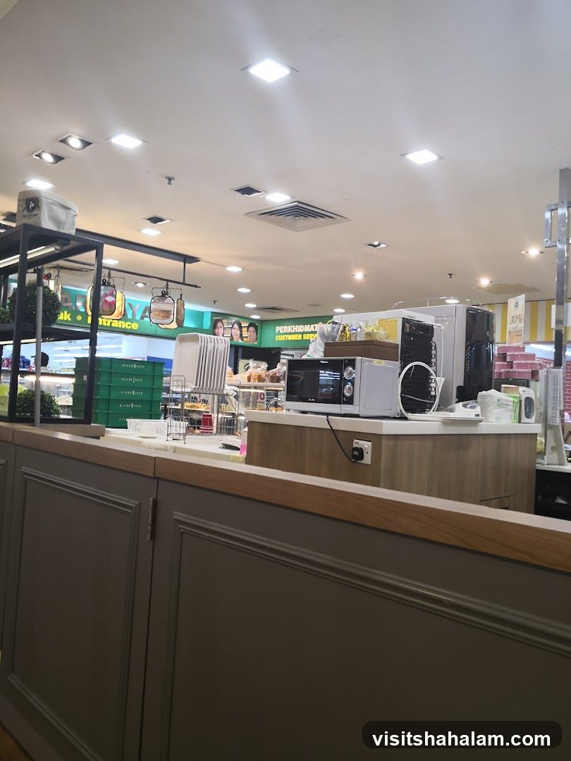 Store Interior with Appliances