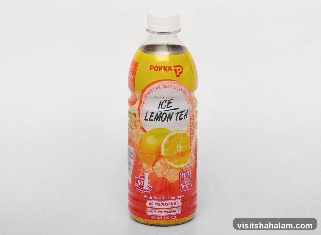 Pokka Ice Lemon Tea Bottle