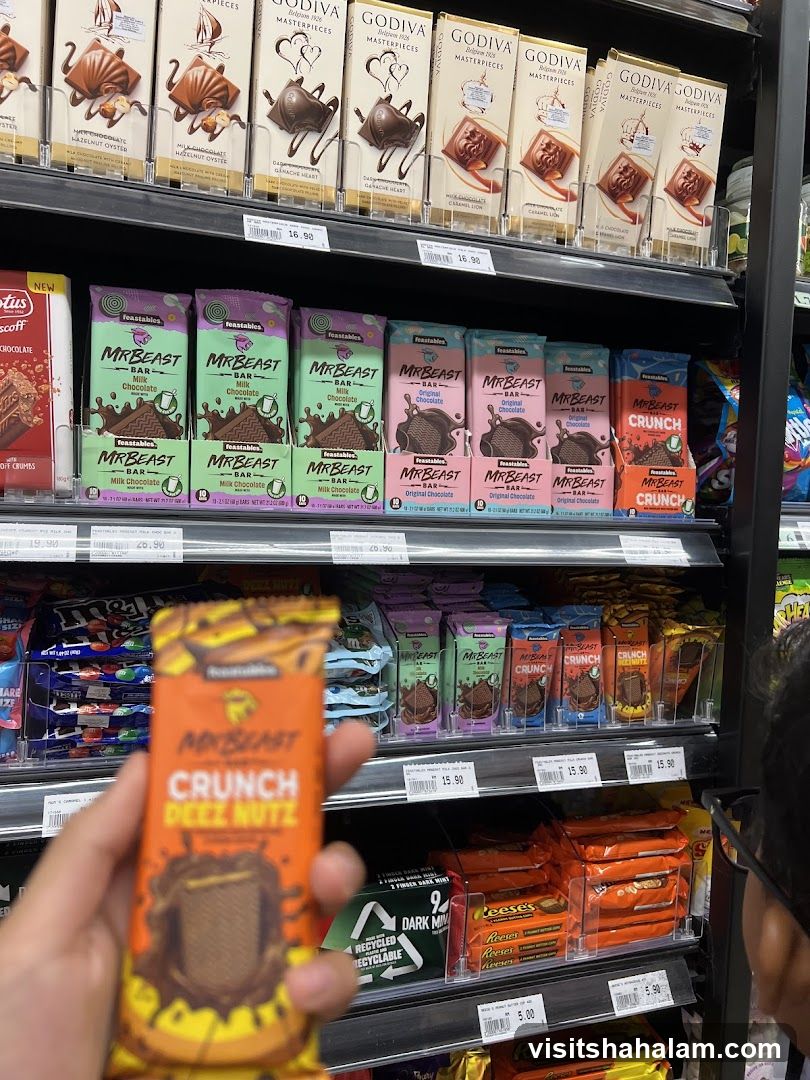 Assortment of Chocolate Bars
