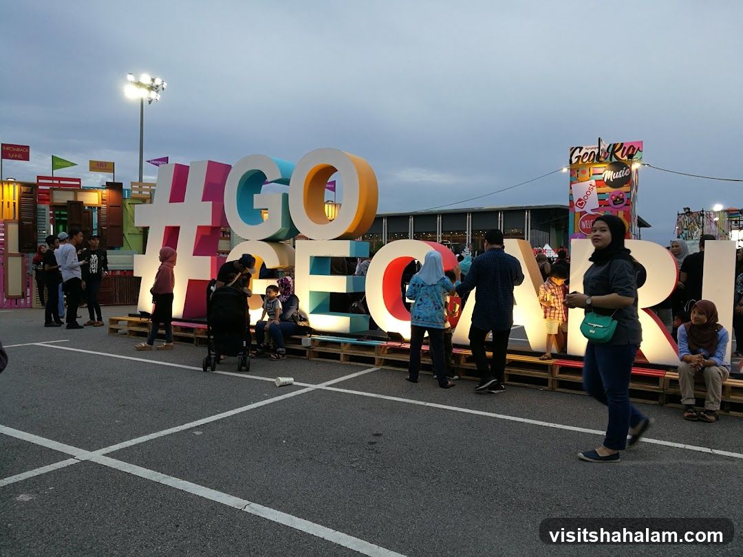 Large Hashtag Signage
