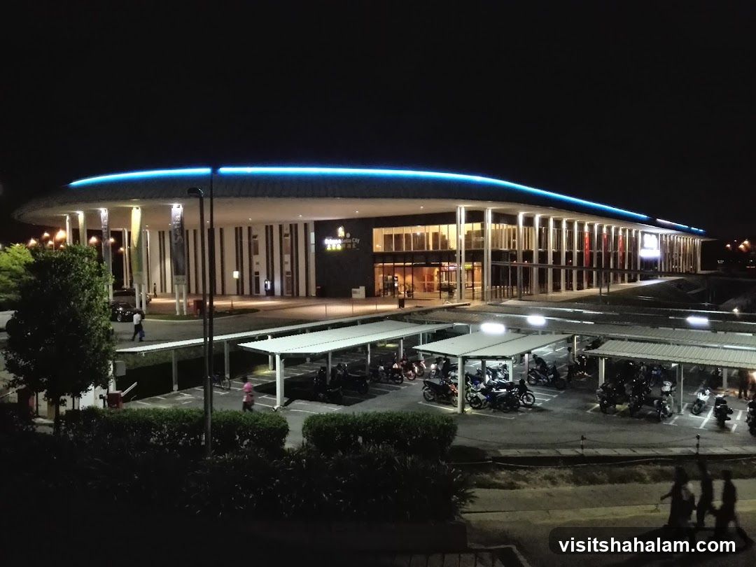 Modern Building at Night