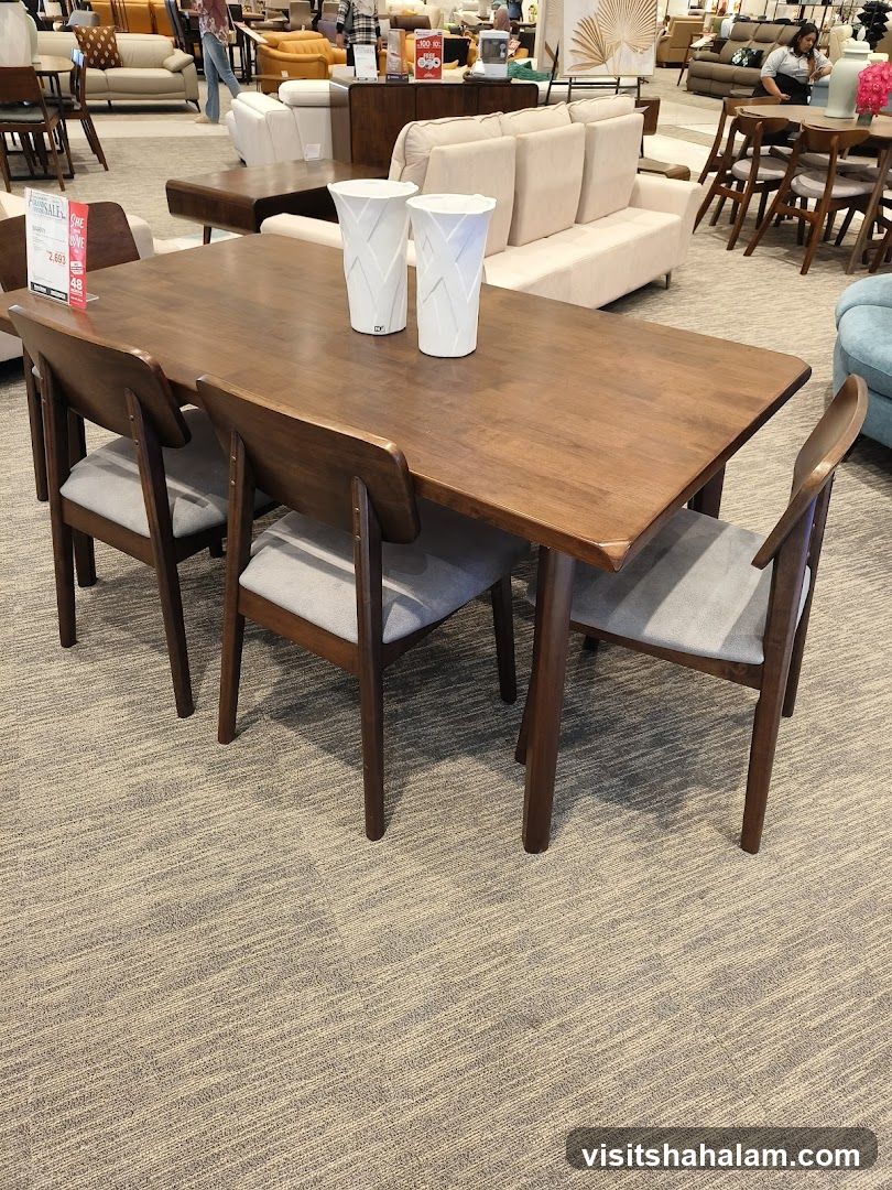 Dining Set Display