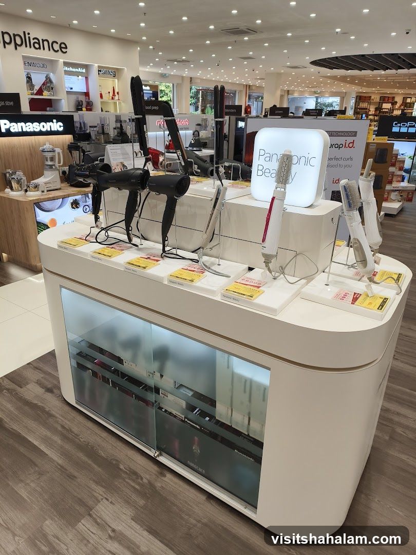 Panasonic Beauty Appliances Display