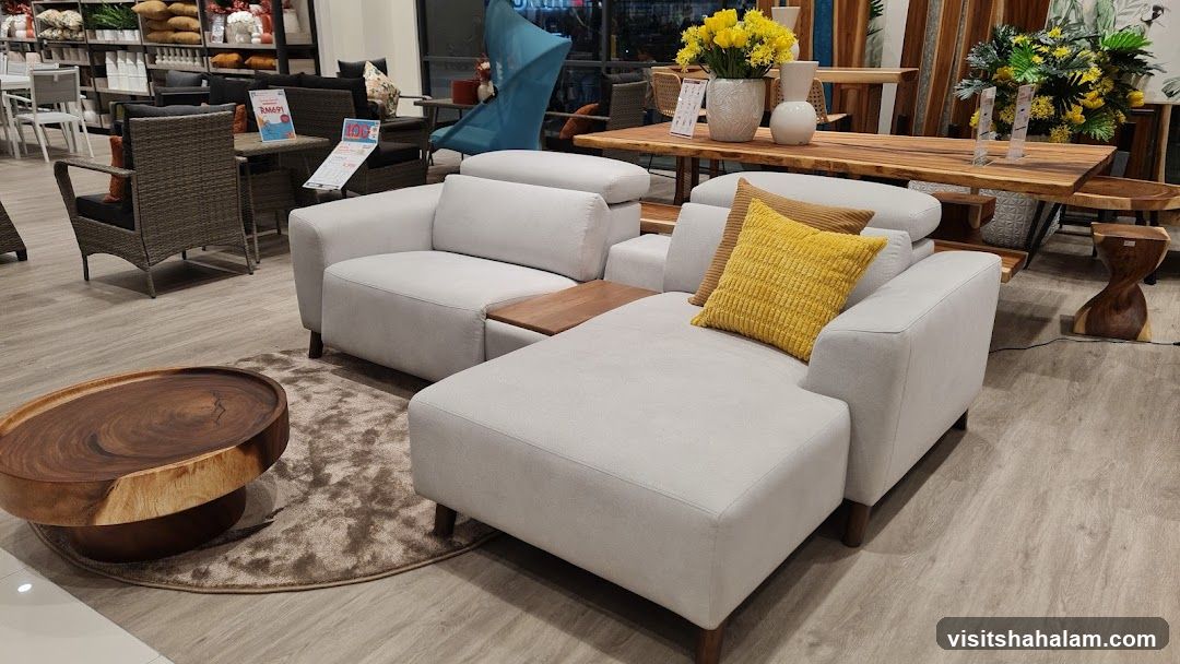 Living Room Furniture Display