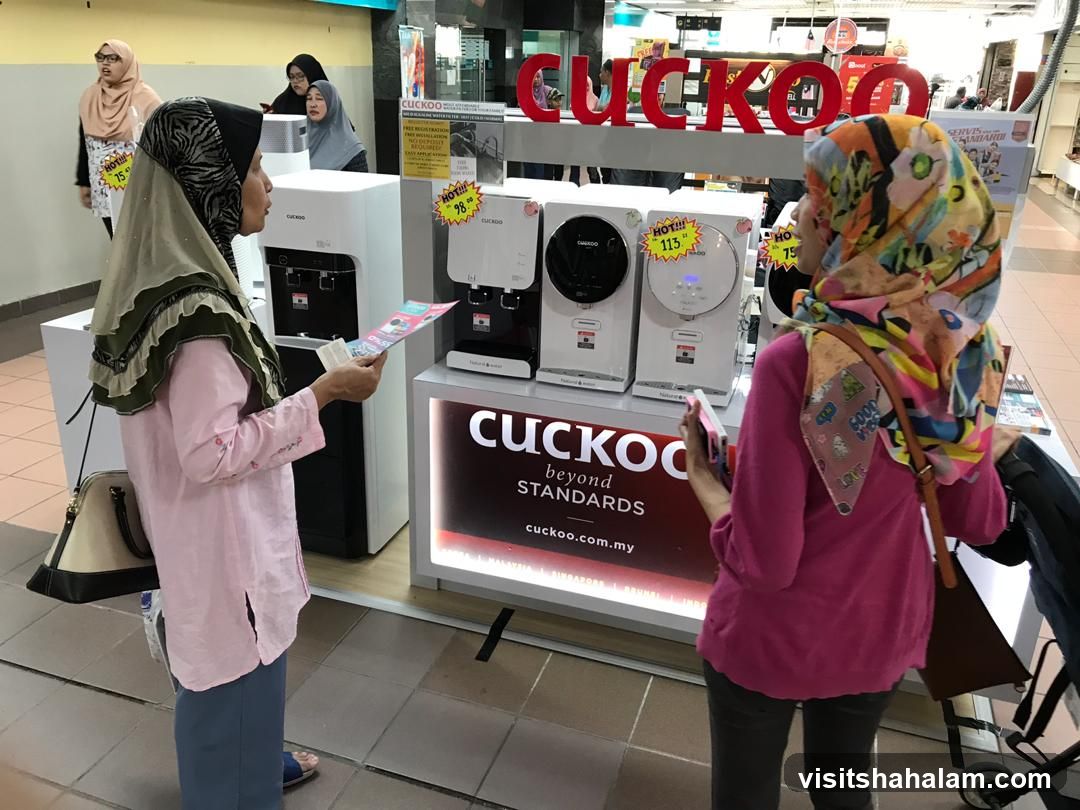CUCKOO Water Purifier Display