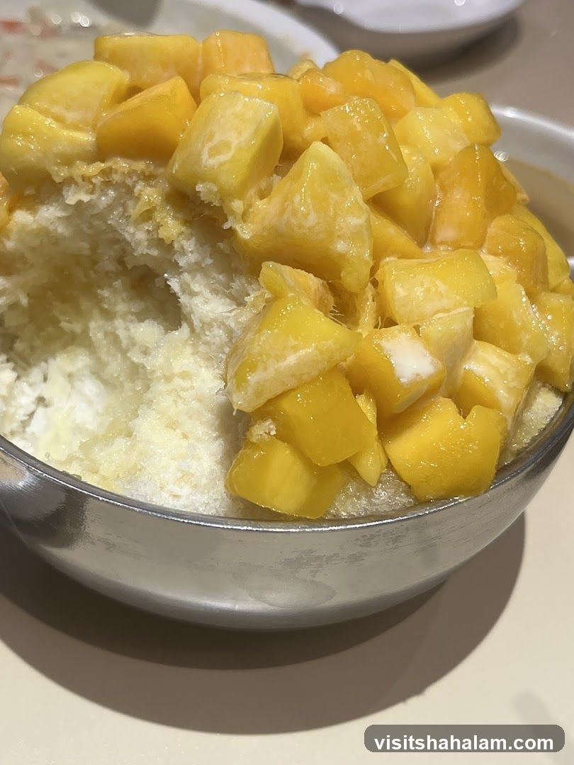 Mango Shaved Ice
