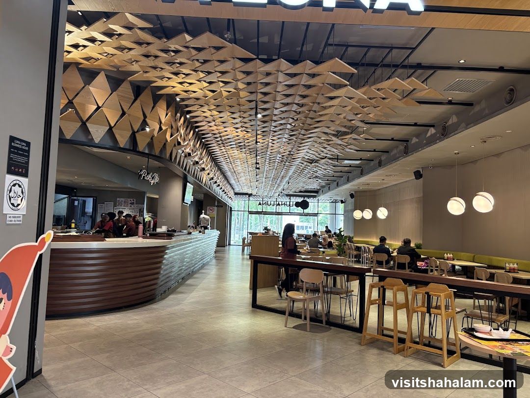Restaurant Interior with Modern Decor
