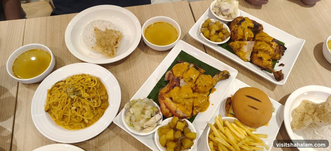 Assortment of Dishes on a Table