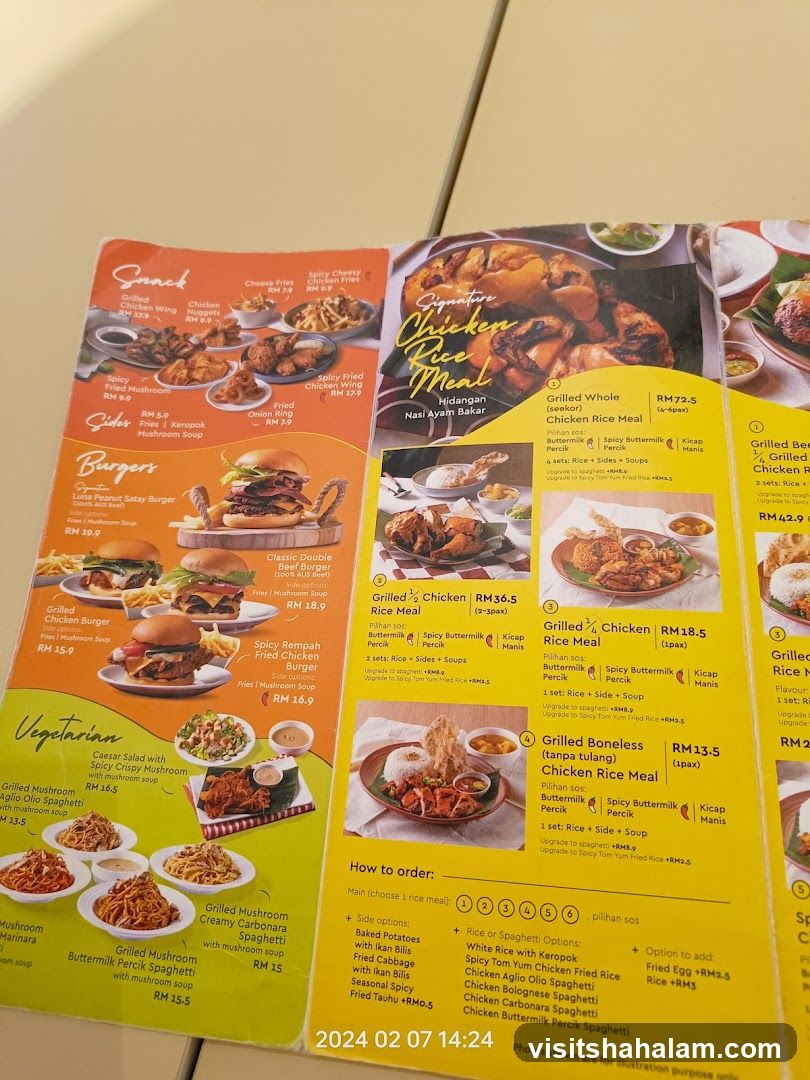 Signature Chicken Rice Meal