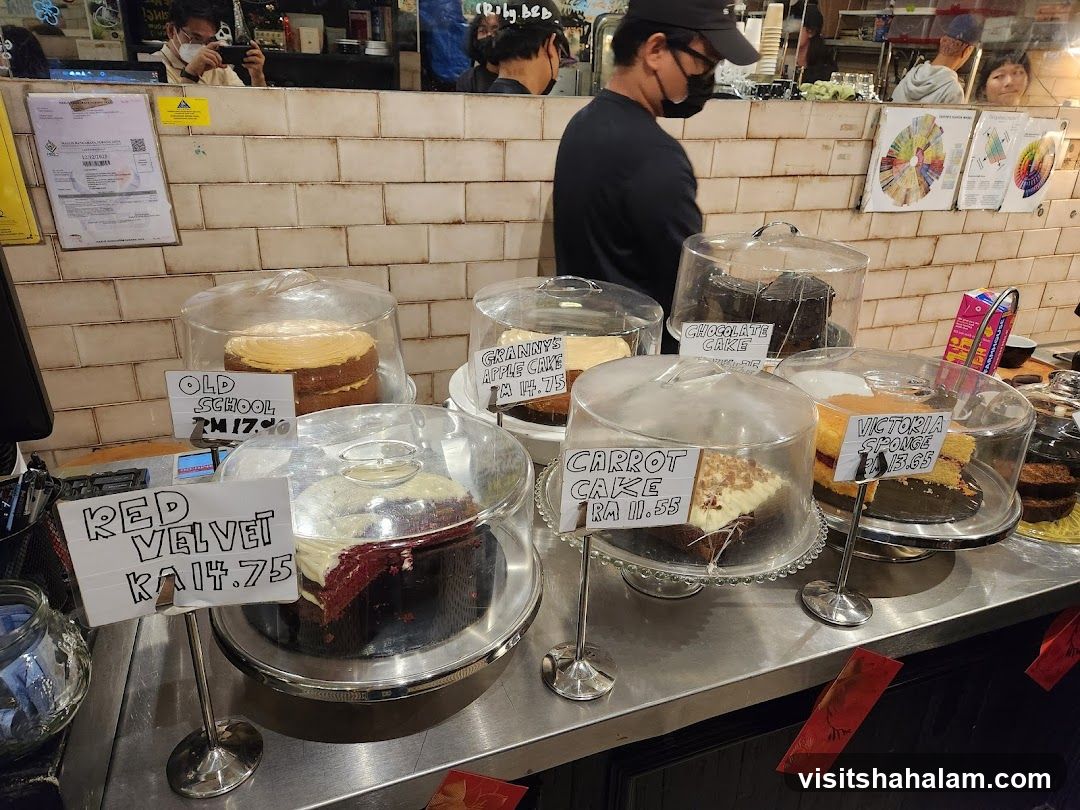 Cakes on Display