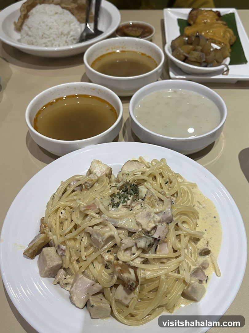 Creamy Chicken Pasta with Sides