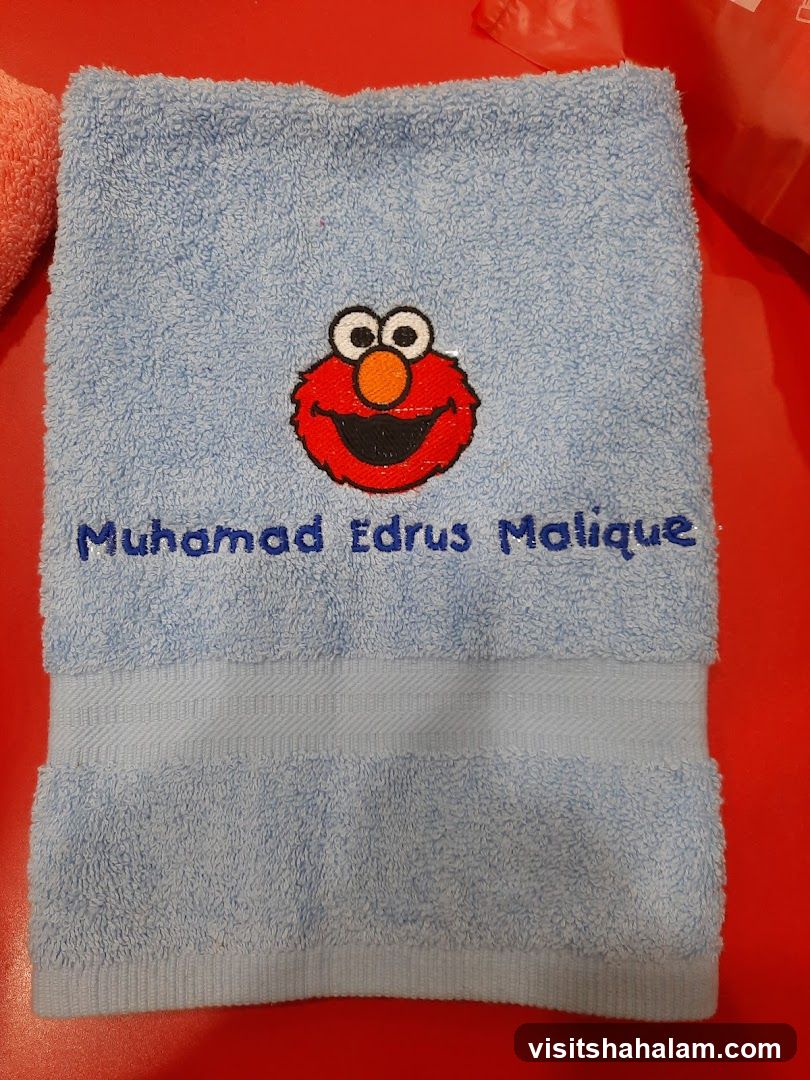 Embroidered Towel