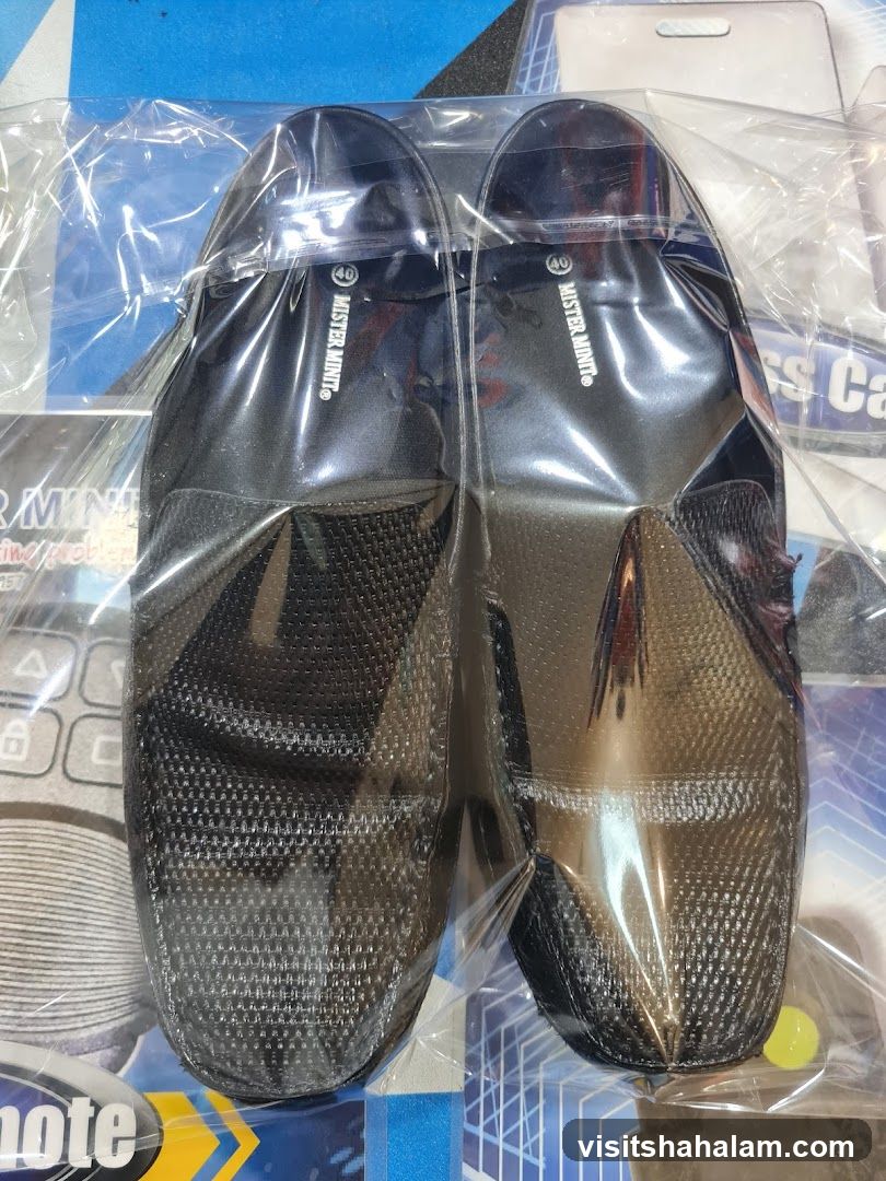 Black Slippers