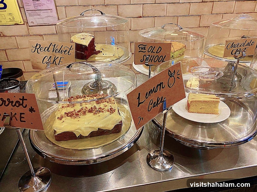 Cakes on Display